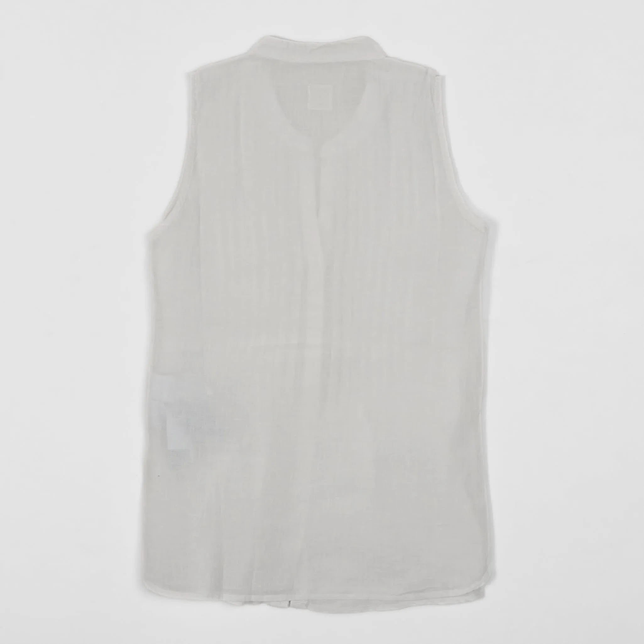 120% Lino Ladies No Sleeves Linen Blouse