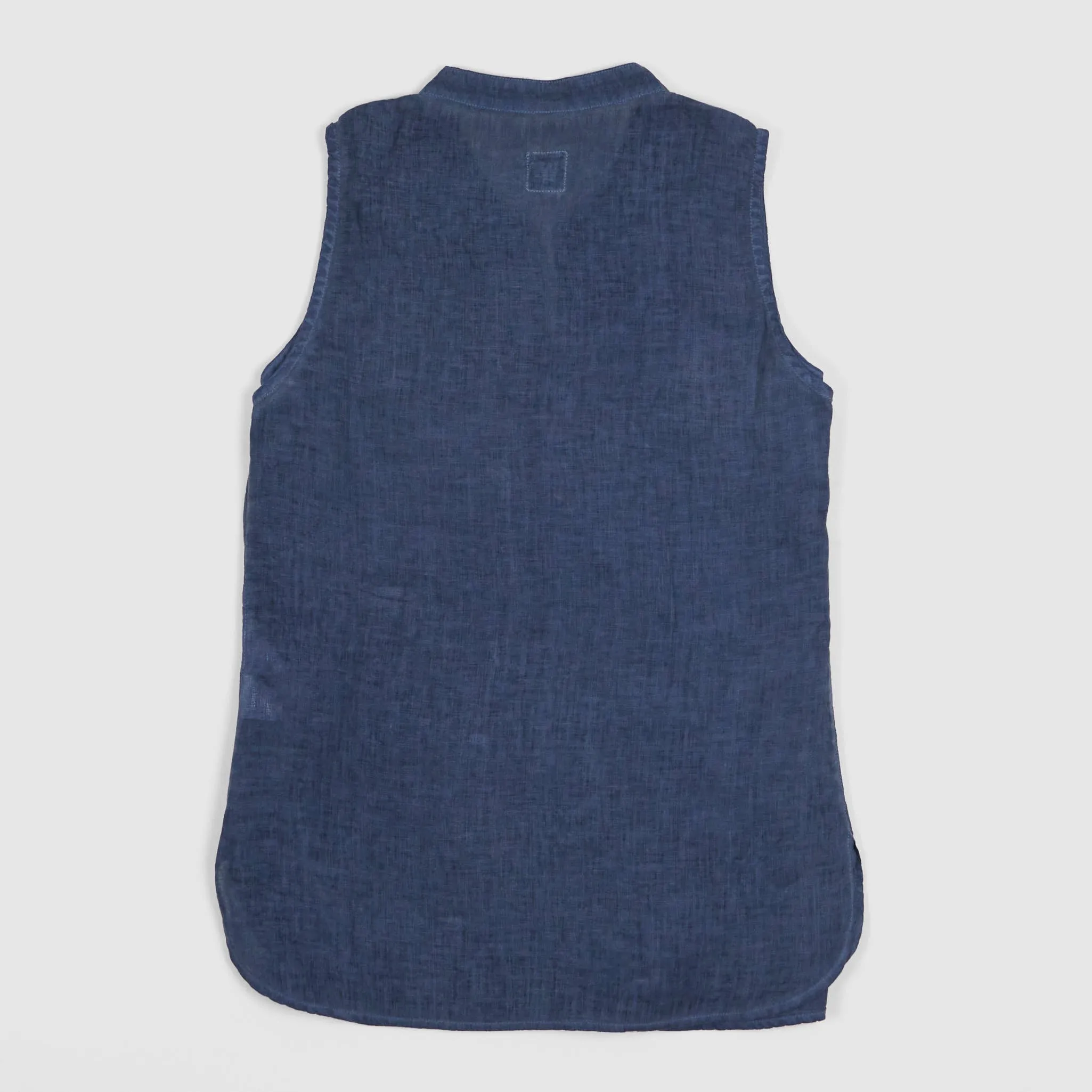 120% Lino Ladies No Sleeves Linen Blouse