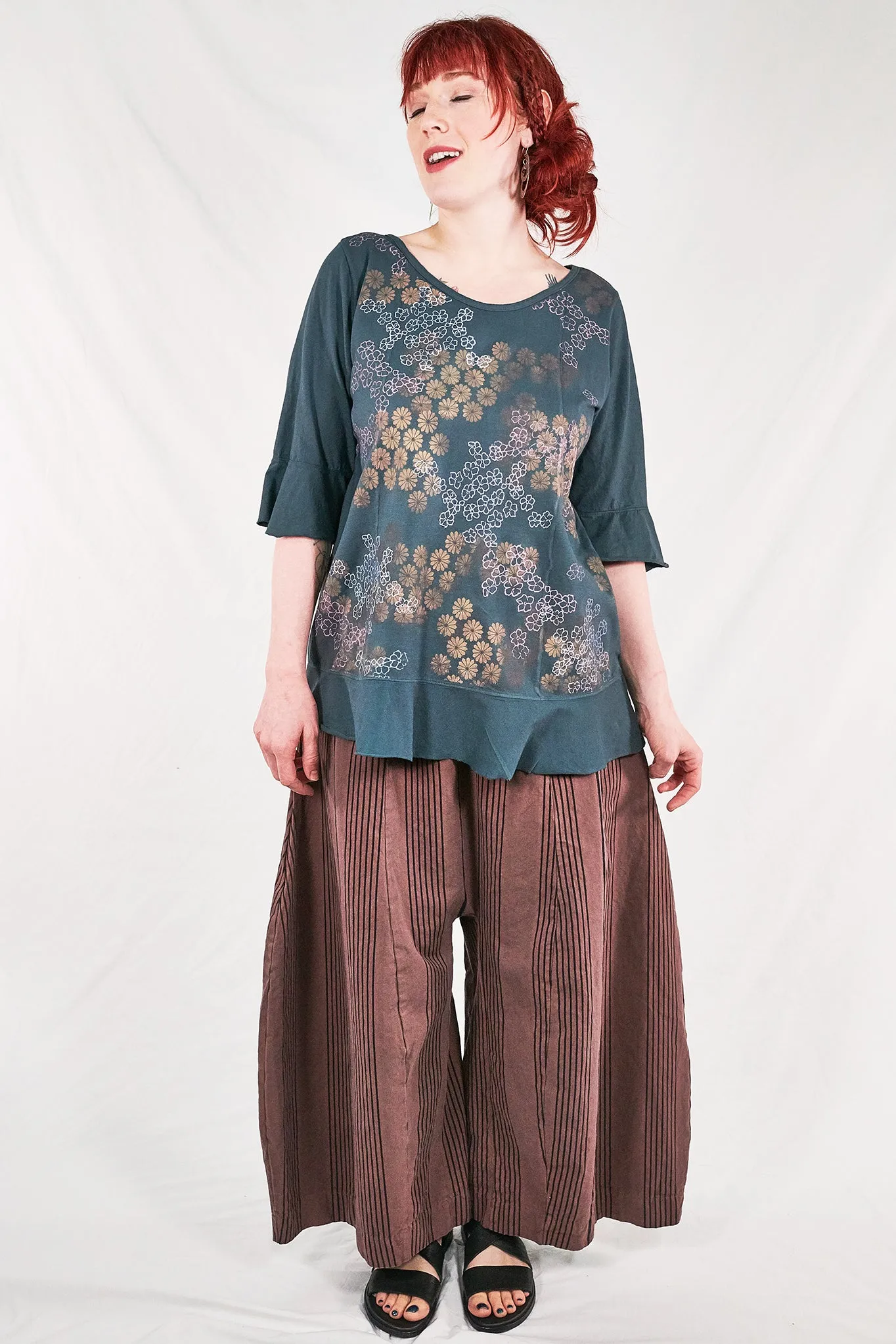 1562 Flounce Tee Puddle-P
