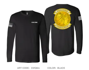 18th Finance BN Fundraising Collection Comfort Unisex Cotton LS Tee - D3fQ8m