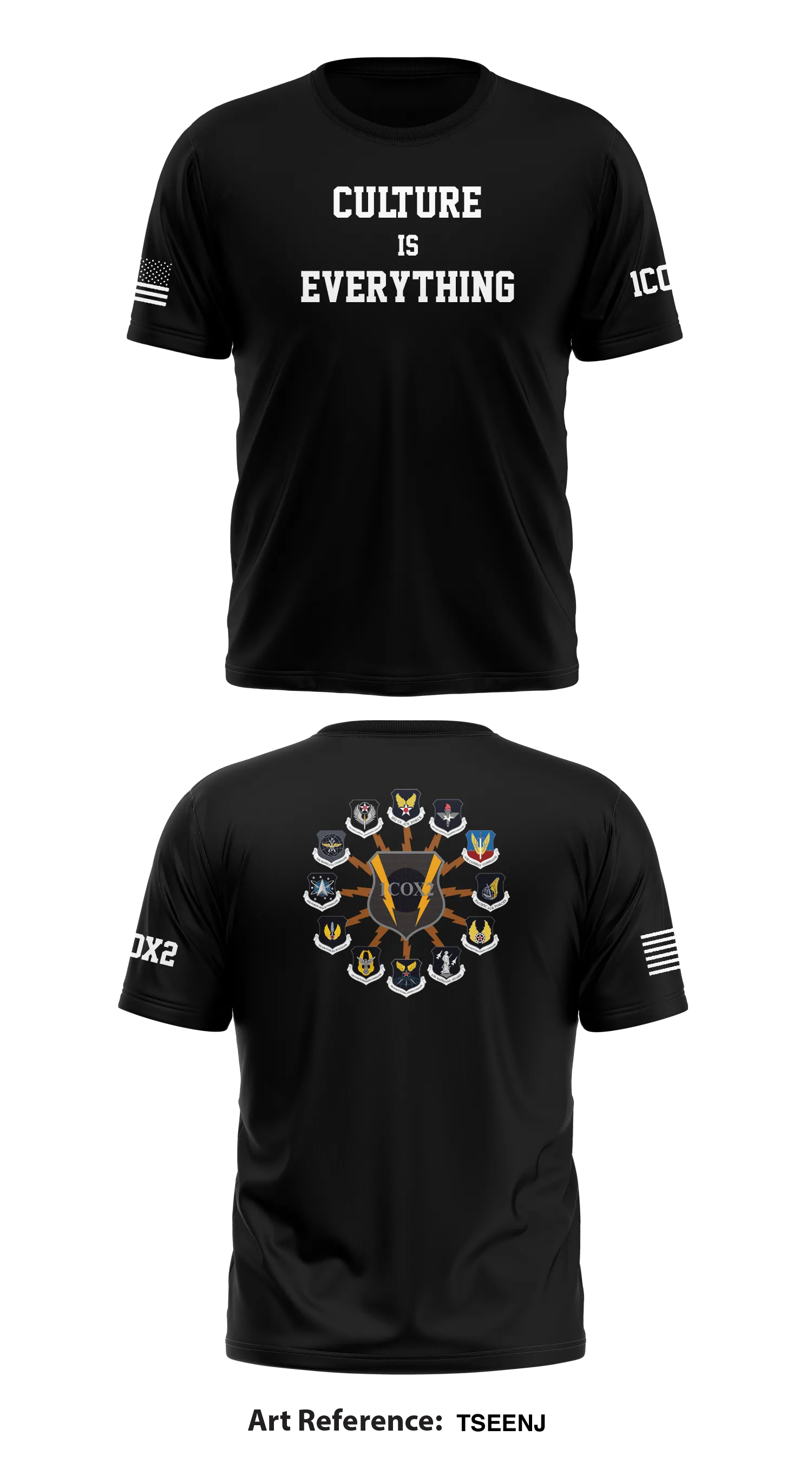 1C0X2 Store 1 Core Men's SS Performance Tee - tseenJ