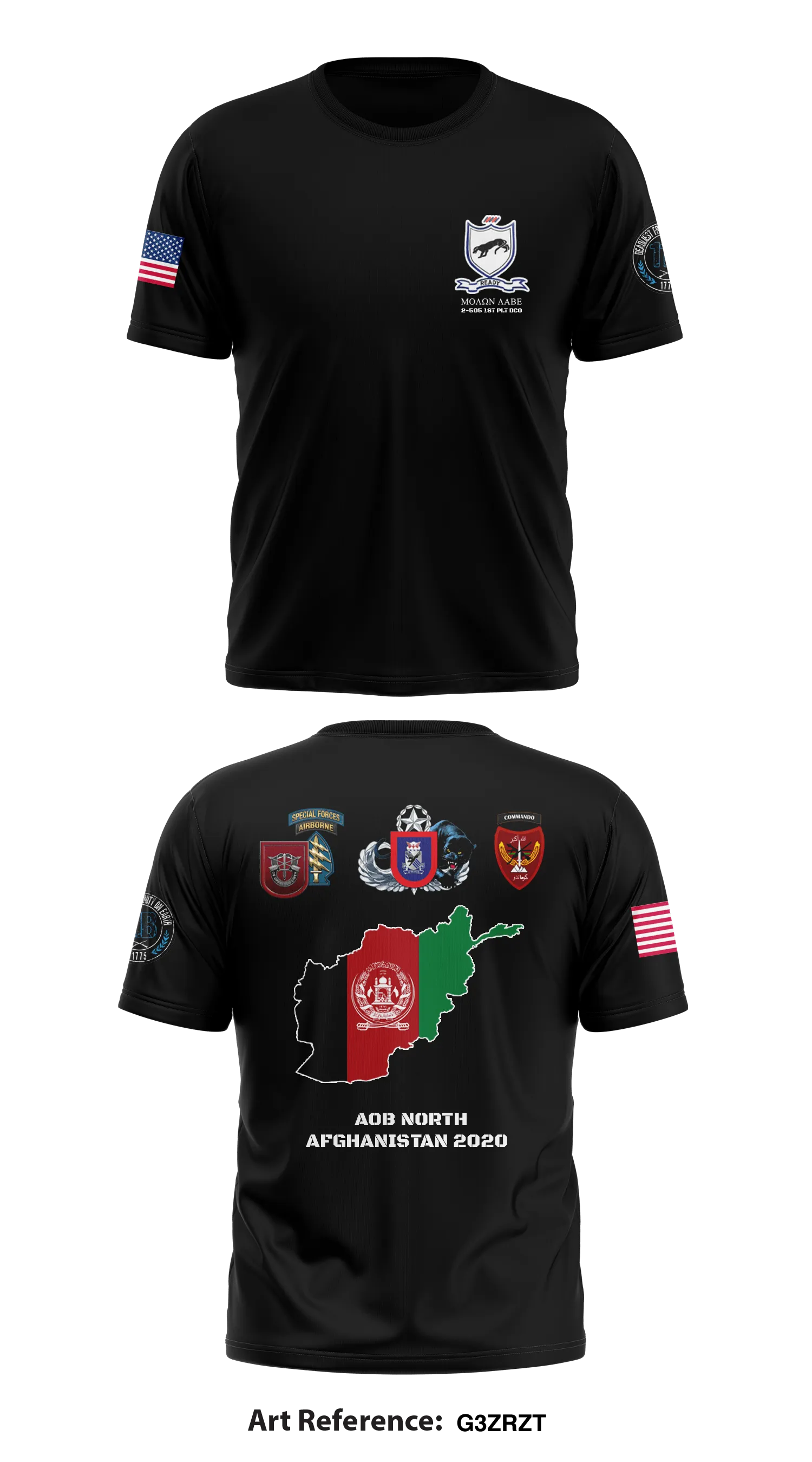 1ST PLT Delta Company 2-505 Core Men's SS Performance Tee - pf29bA