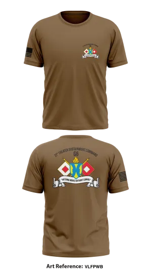 21st Theater Sustainment Command - G6 Store 1  Core Men's SS Performance Tee - VLFpwB