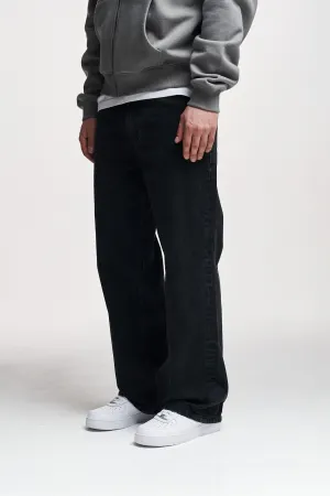 2Y Studios | ADRIK BASIC BAGGY JEANS | black