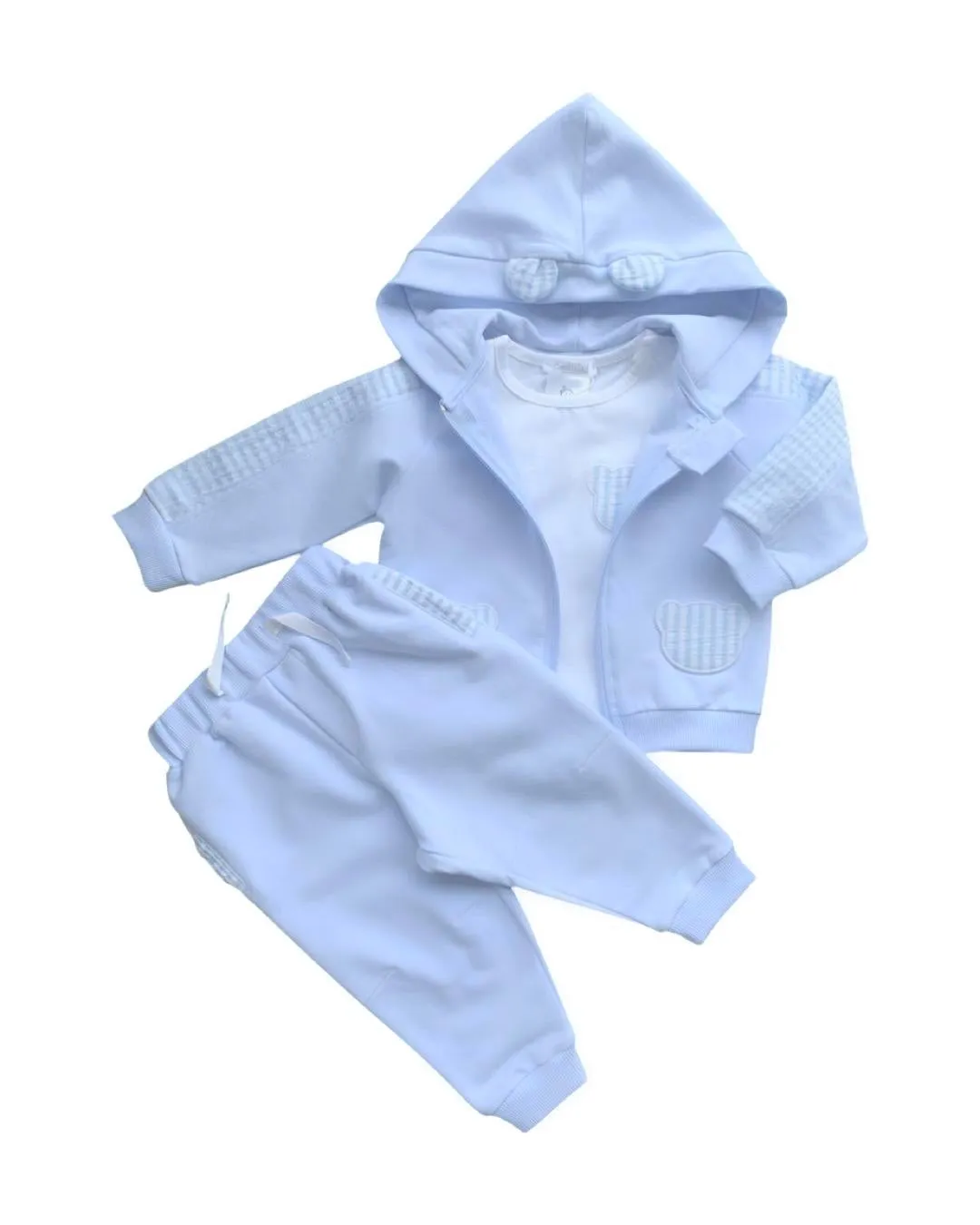 3 Piece Hooded Trouser Set