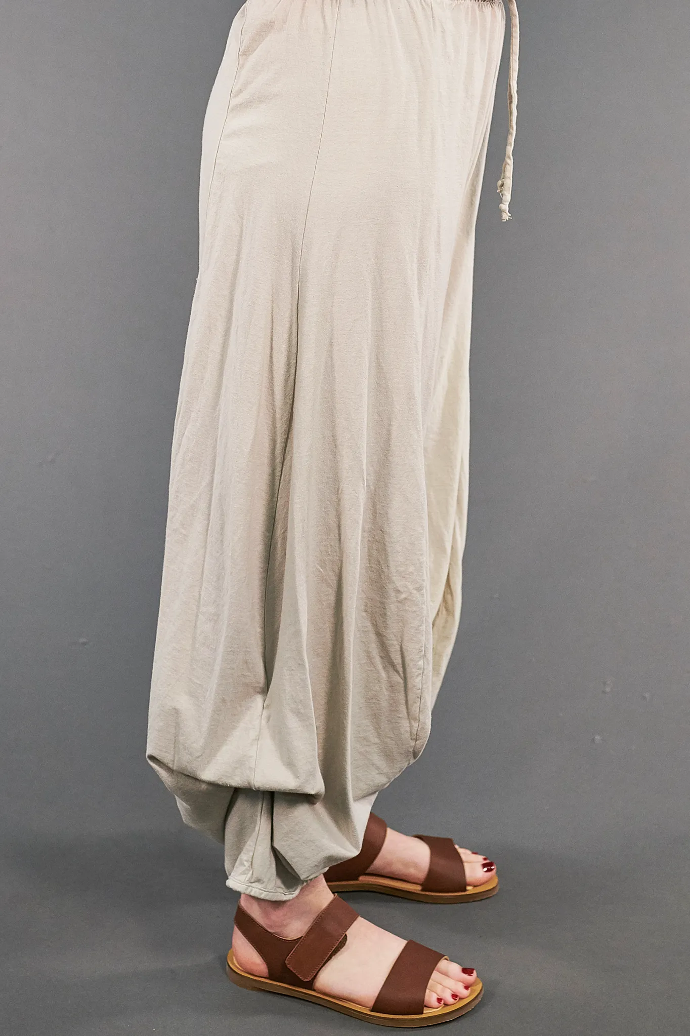 3142 Organic Billow Lounge Pant Fog-U