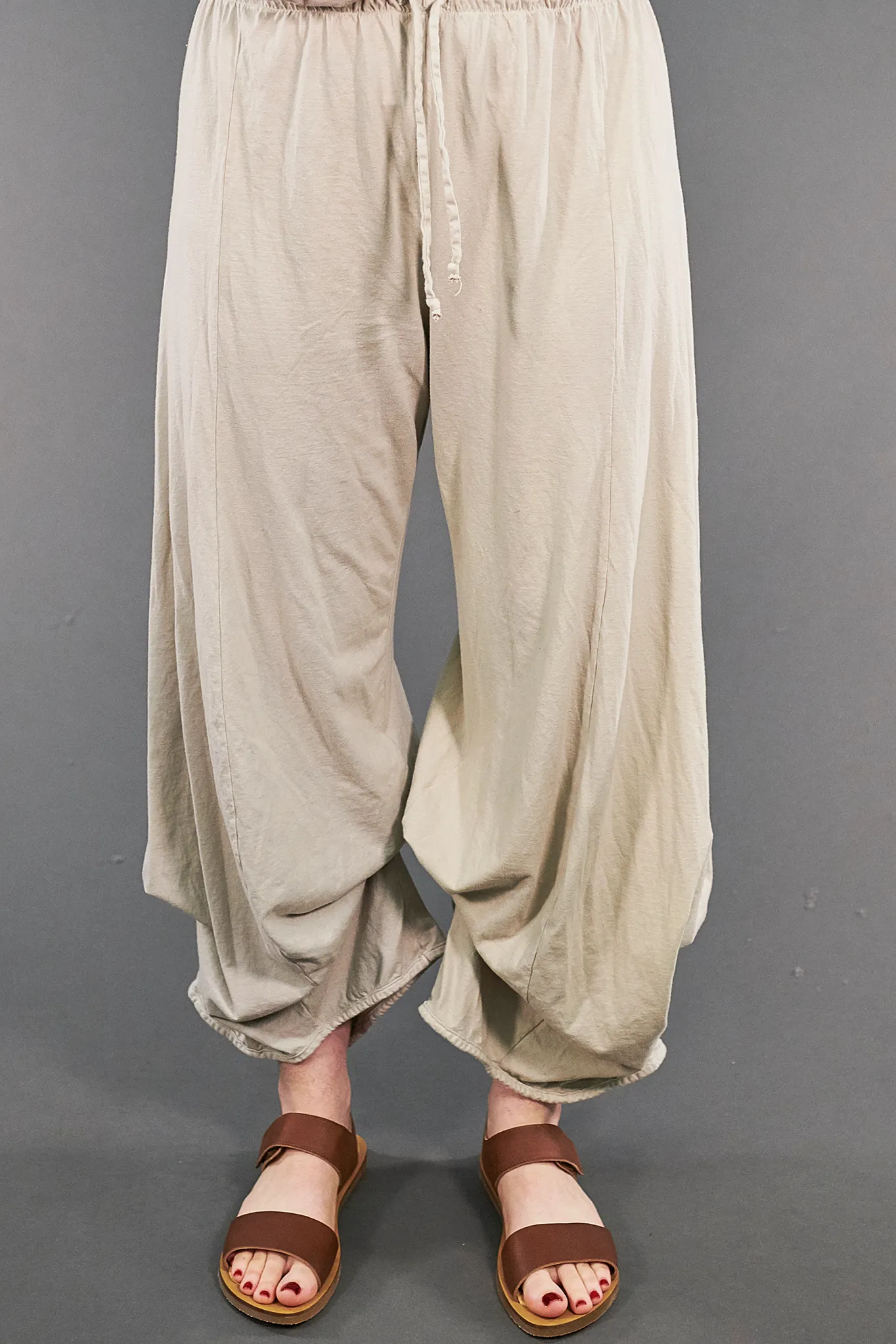 3142 Organic Billow Lounge Pant Fog-U