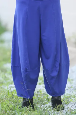 3273- Roll over Waist Four Square-Blue Spectrum-U