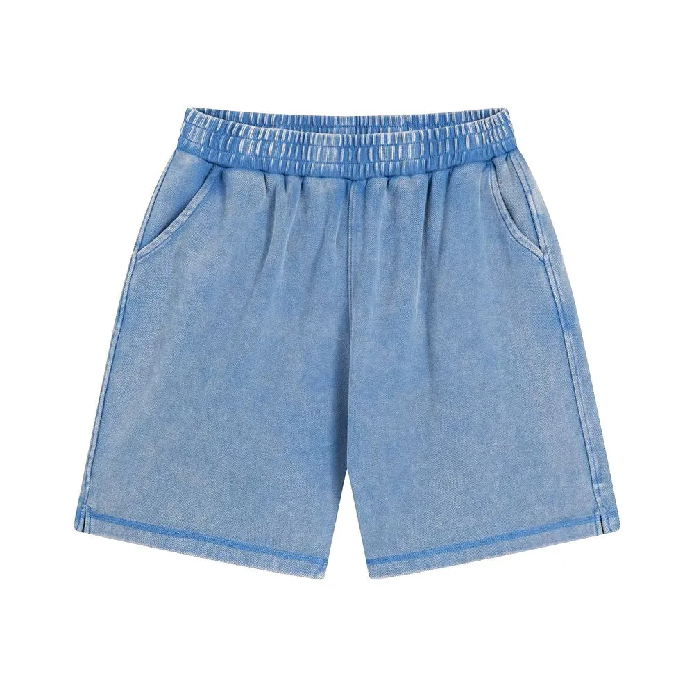 400GSM Classic Washed Vintage Shorts