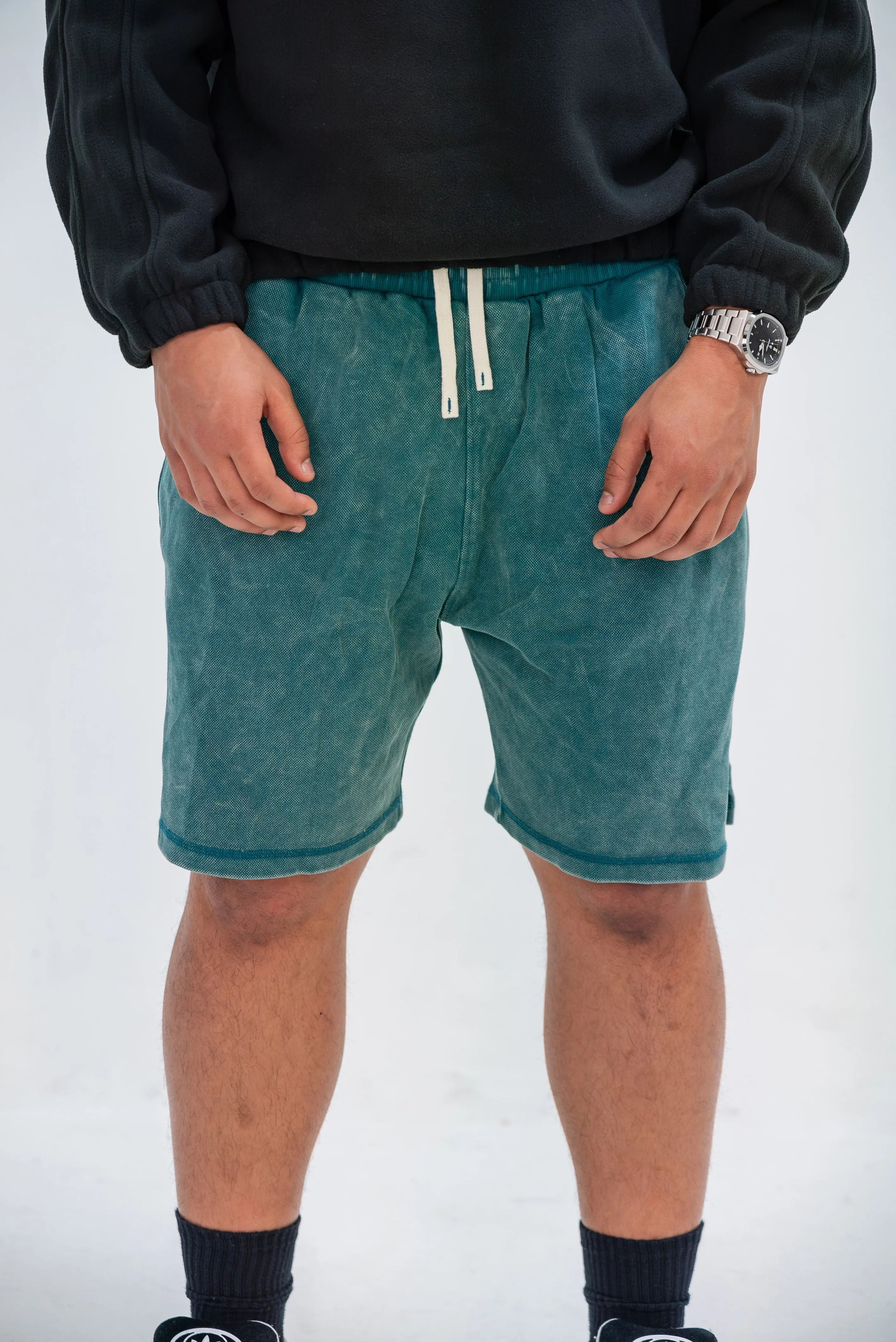 400GSM Classic Washed Vintage Shorts