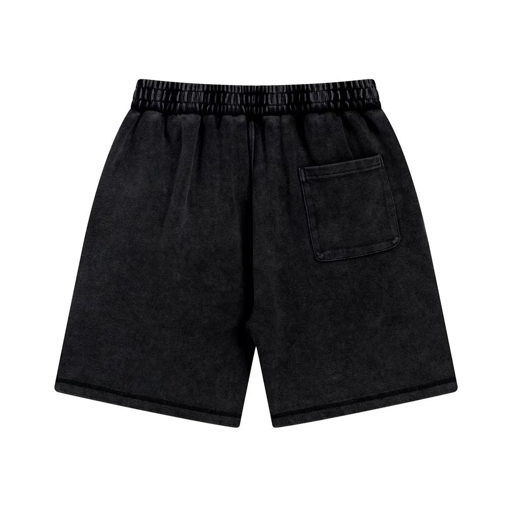 400GSM Classic Washed Vintage Shorts