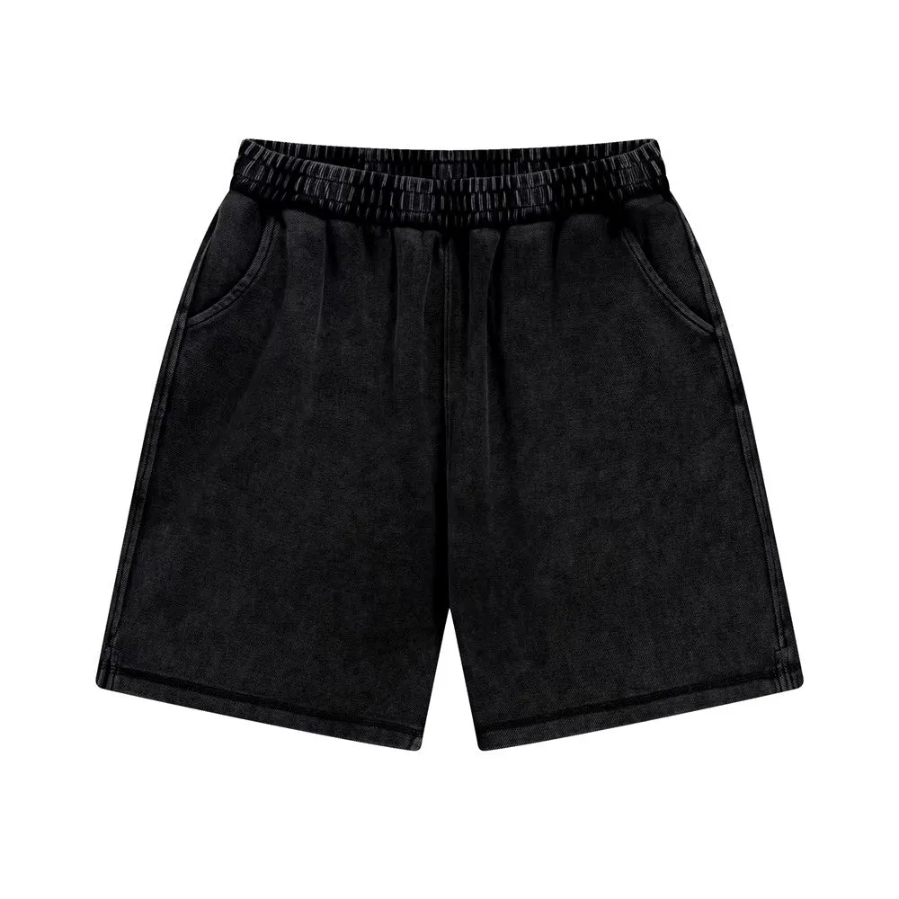 400GSM Classic Washed Vintage Shorts