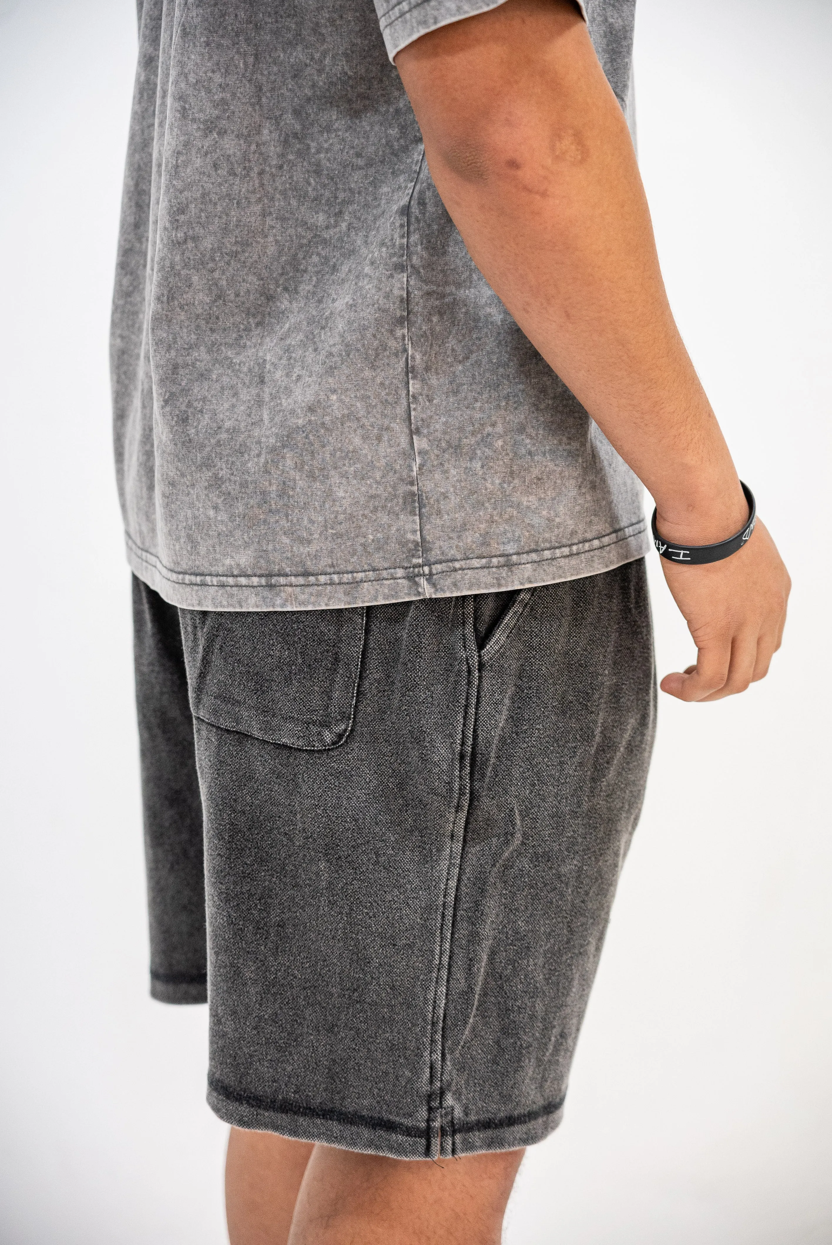 400GSM Classic Washed Vintage Shorts