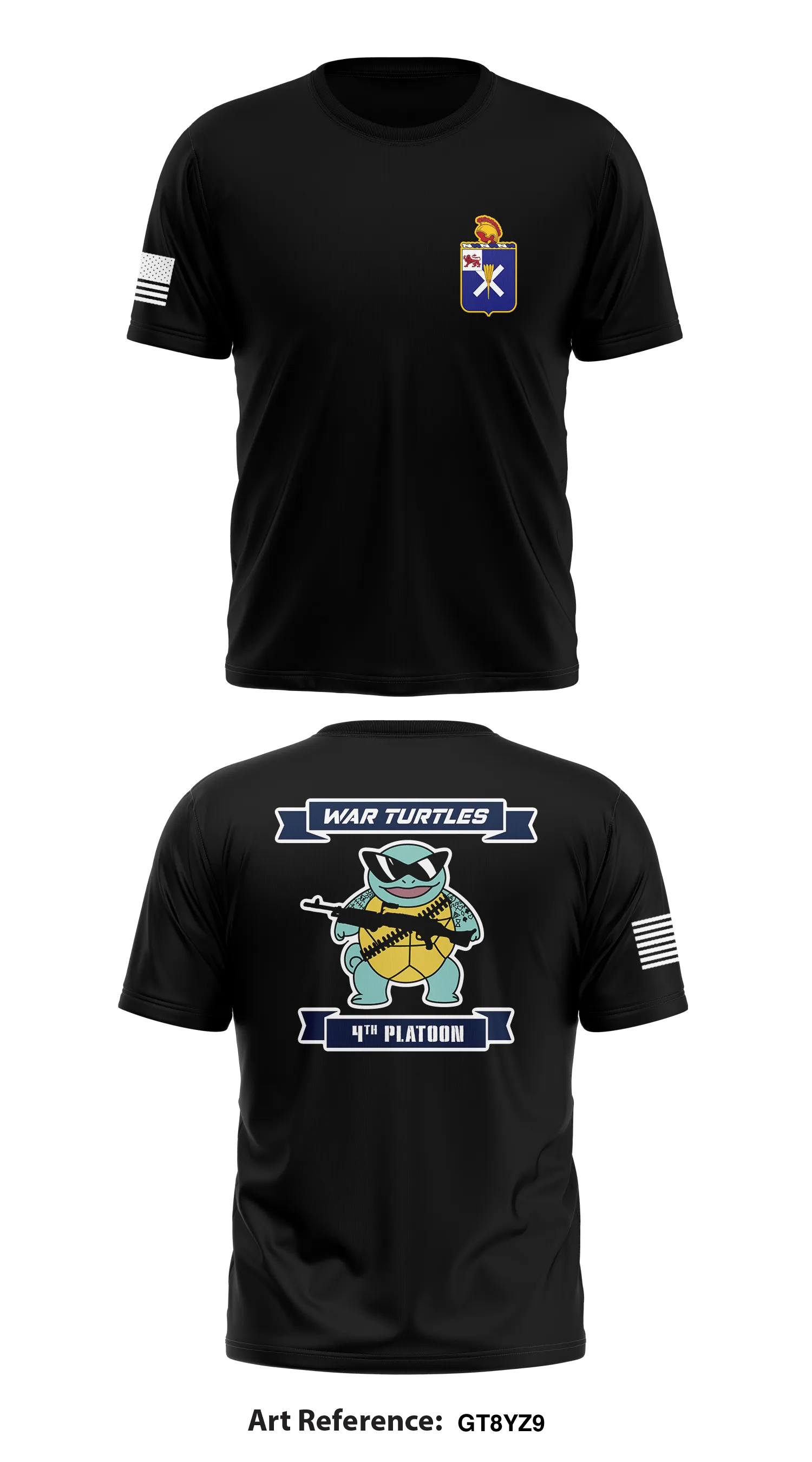 4th PLT, D Co, 1-32, 1BCT, 10th MTN DIV  Store 1 Core Men's SS Performance Tee - GT8yz9