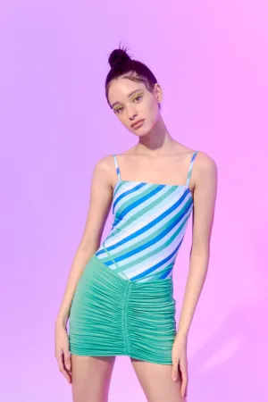 [70%] JADE SHIRRING SKIRT