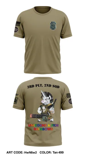 715th MP Co. 116th Field Artillery  Store 1 Core Men's SS Performance Tee - HwN6w2