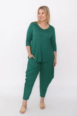 7987 Green top & 7774 pants