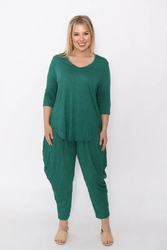7987 Green top & 7774 pants