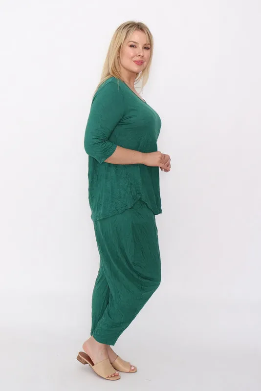 7987 Green top & 7774 pants