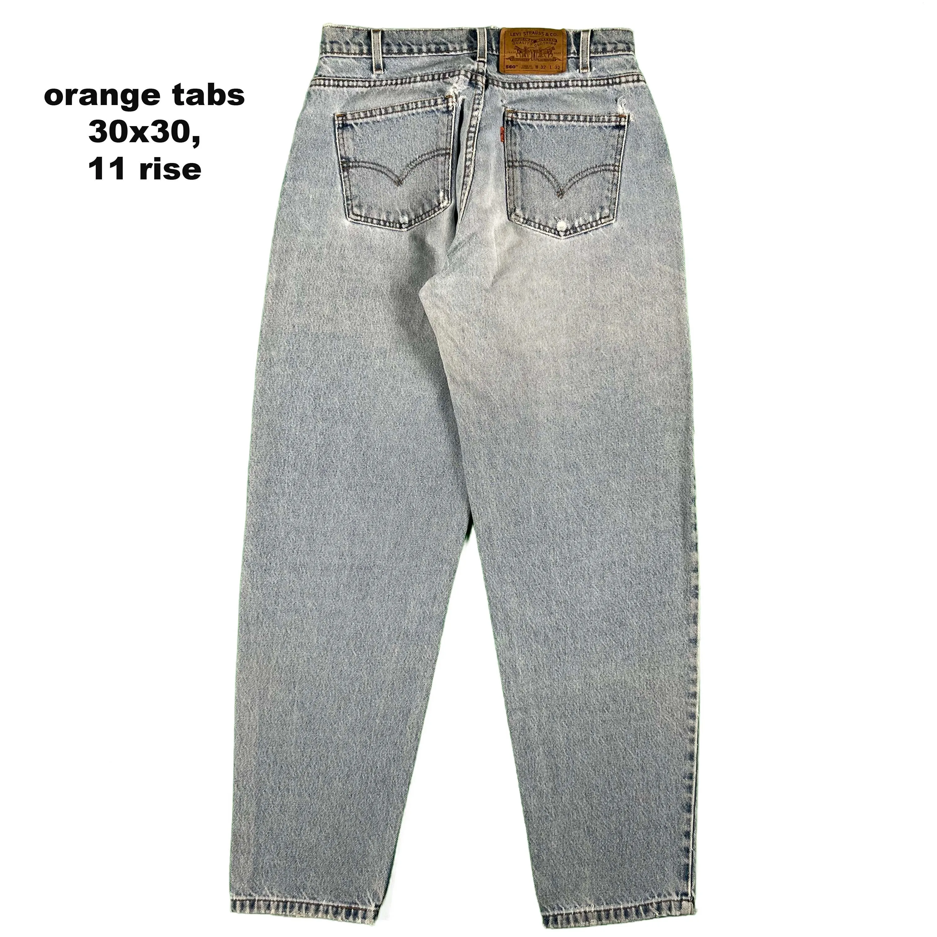 80s/90s Levi's 560s Loose Fit Denim- SELECT PAIR