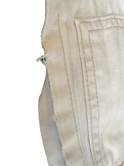 Abercrombie And Fitch Cream Shorts