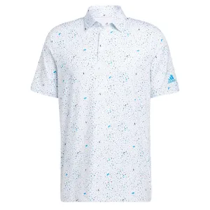 adidas Mens  Flag Print Primeblue Polo