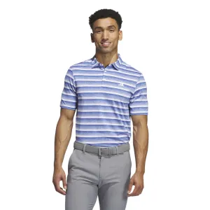 Adidas Mens Two Coloured Striped Polo Shirt