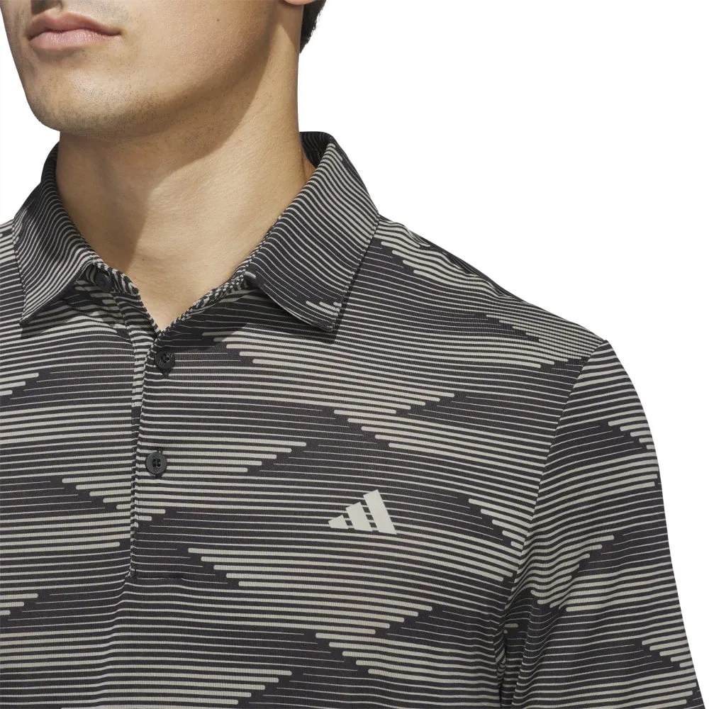 Adidas Mens Ultimate365 Speed Stripe Polo Shirt