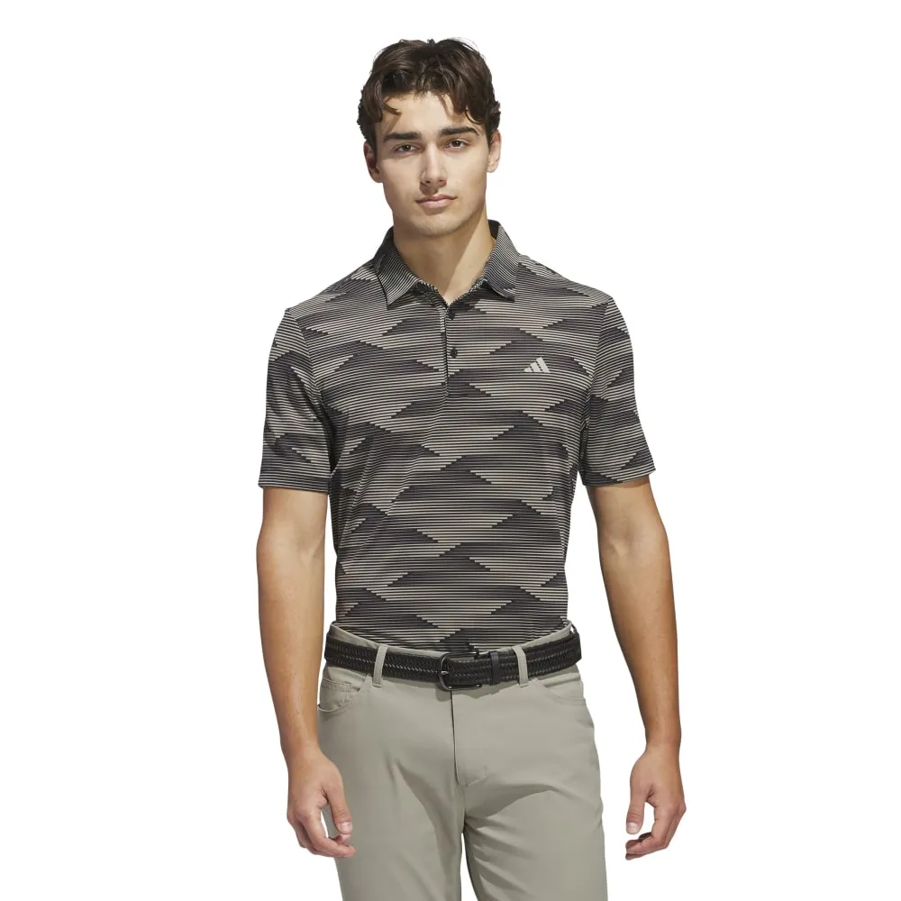 Adidas Mens Ultimate365 Speed Stripe Polo Shirt