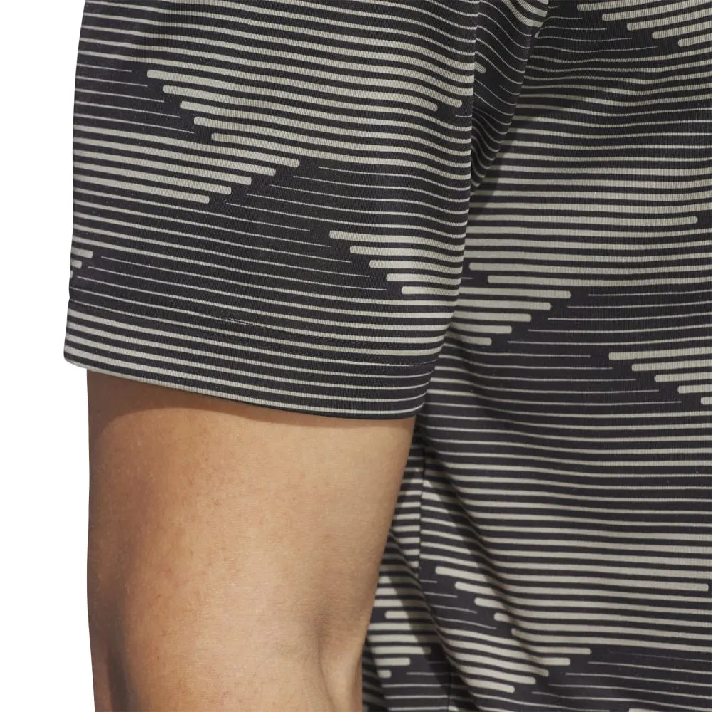 Adidas Mens Ultimate365 Speed Stripe Polo Shirt