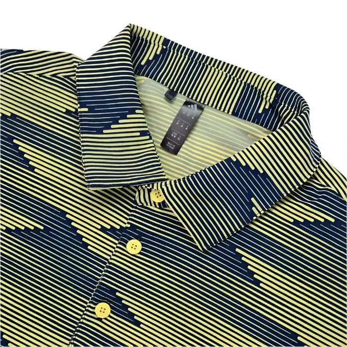 adidas Ultimate Speed Stripe Golf Polo Shirt