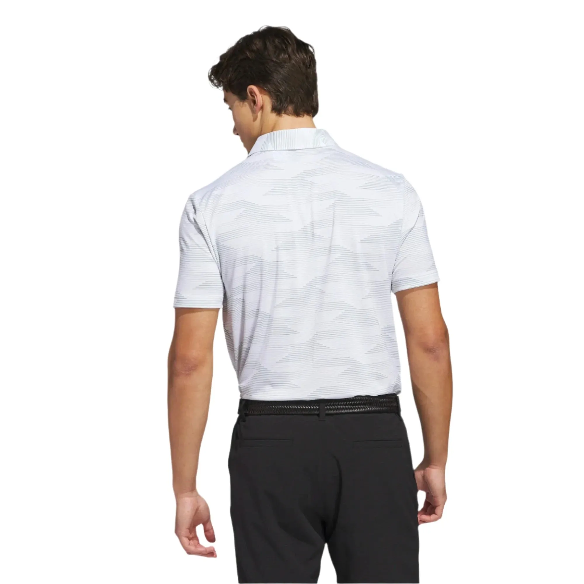 adidas Ultimate Speed Stripe Golf Polo Shirt