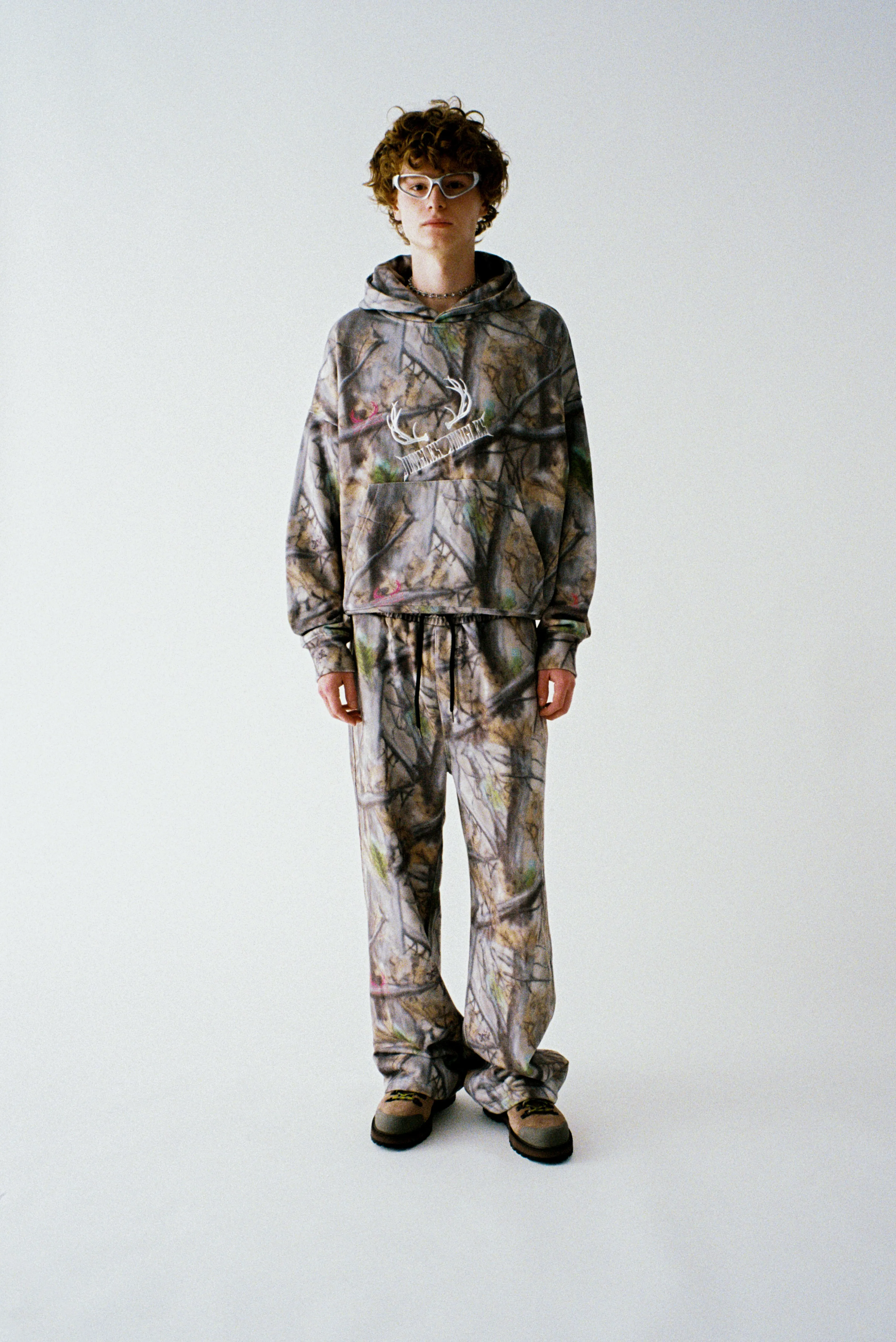 Airbrushed Tree Camo Track pant