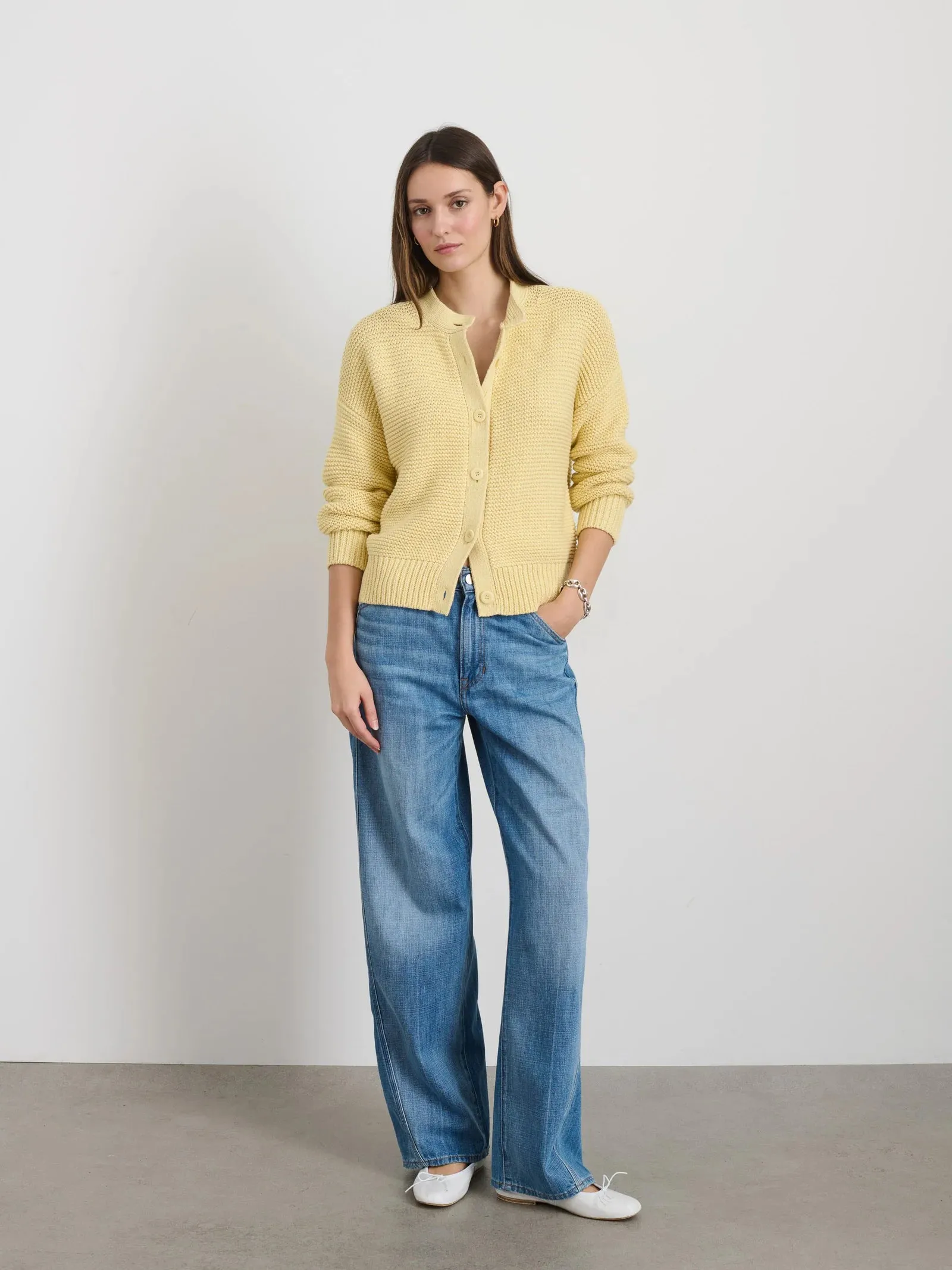 Alex Mill - Nico Cardigan (Butter)