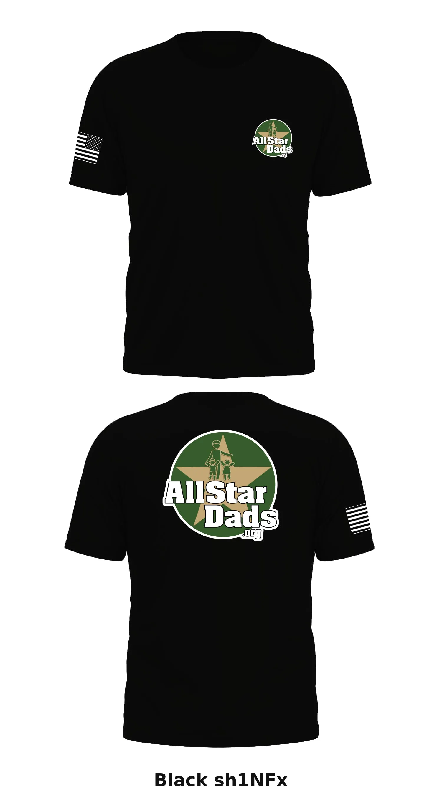 All Star Dads Store 1 Core Men's SS Performance Tee - sh1NFx