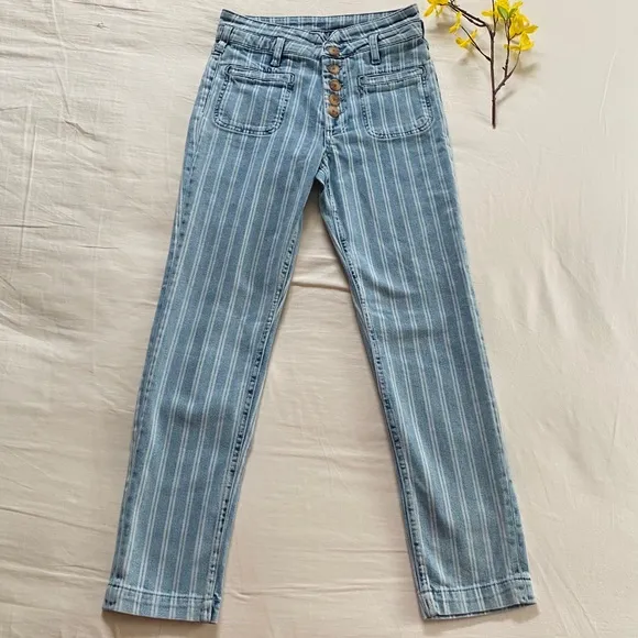 Anthropologie Straight Jeans