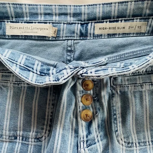 Anthropologie Straight Jeans