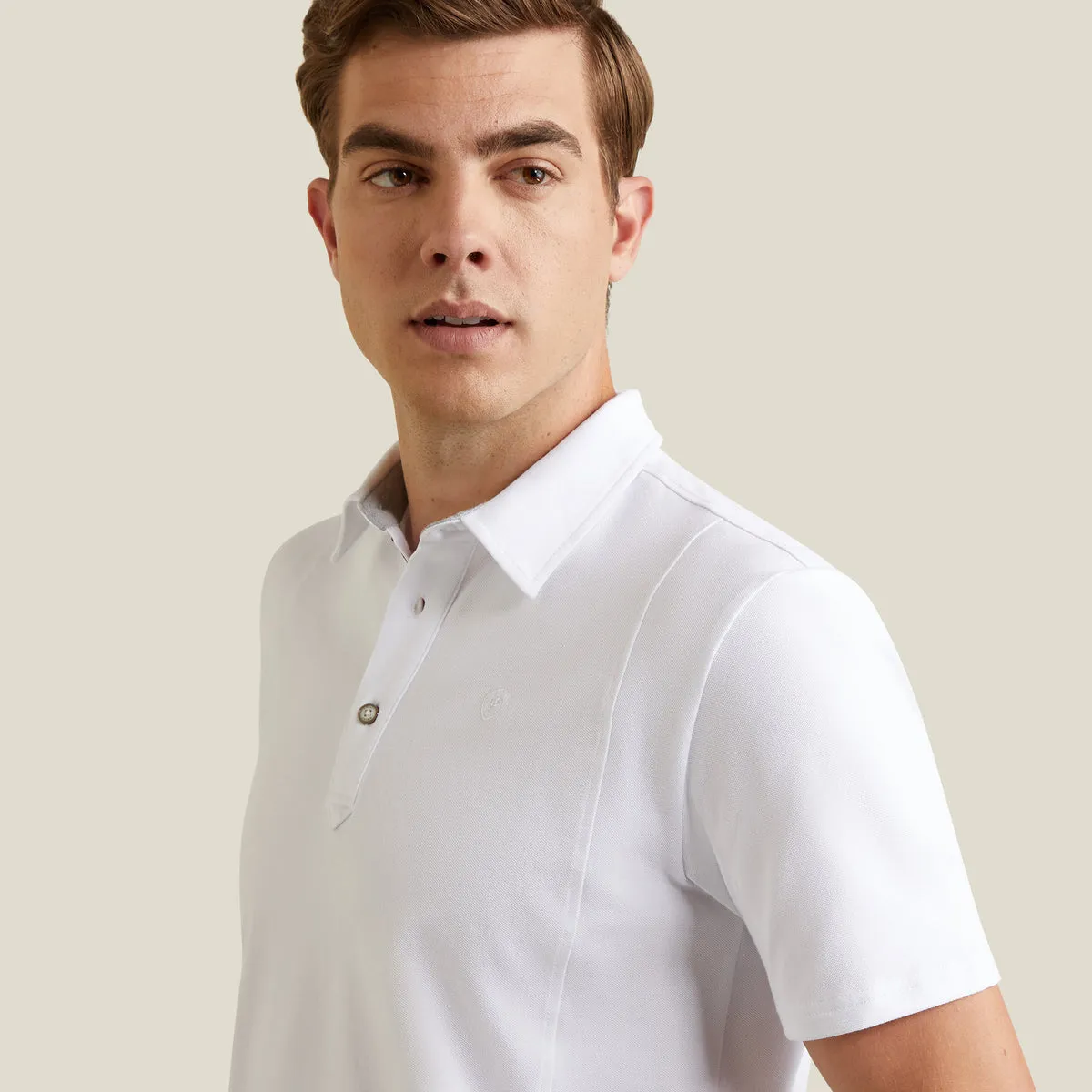 Ariat Men's Medal Polo - White
