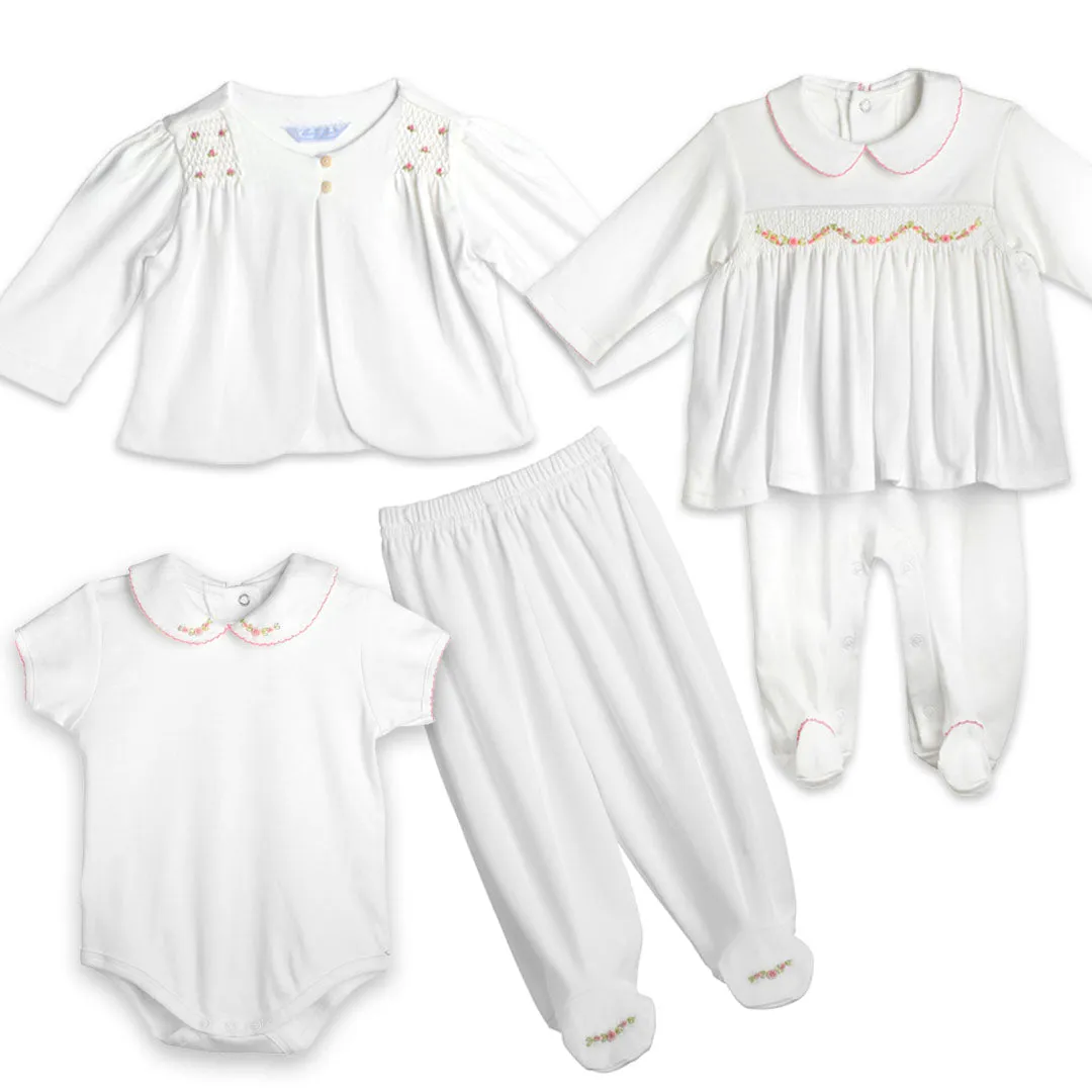 Baby Girls 4-Piece Take Me Home Gift Set