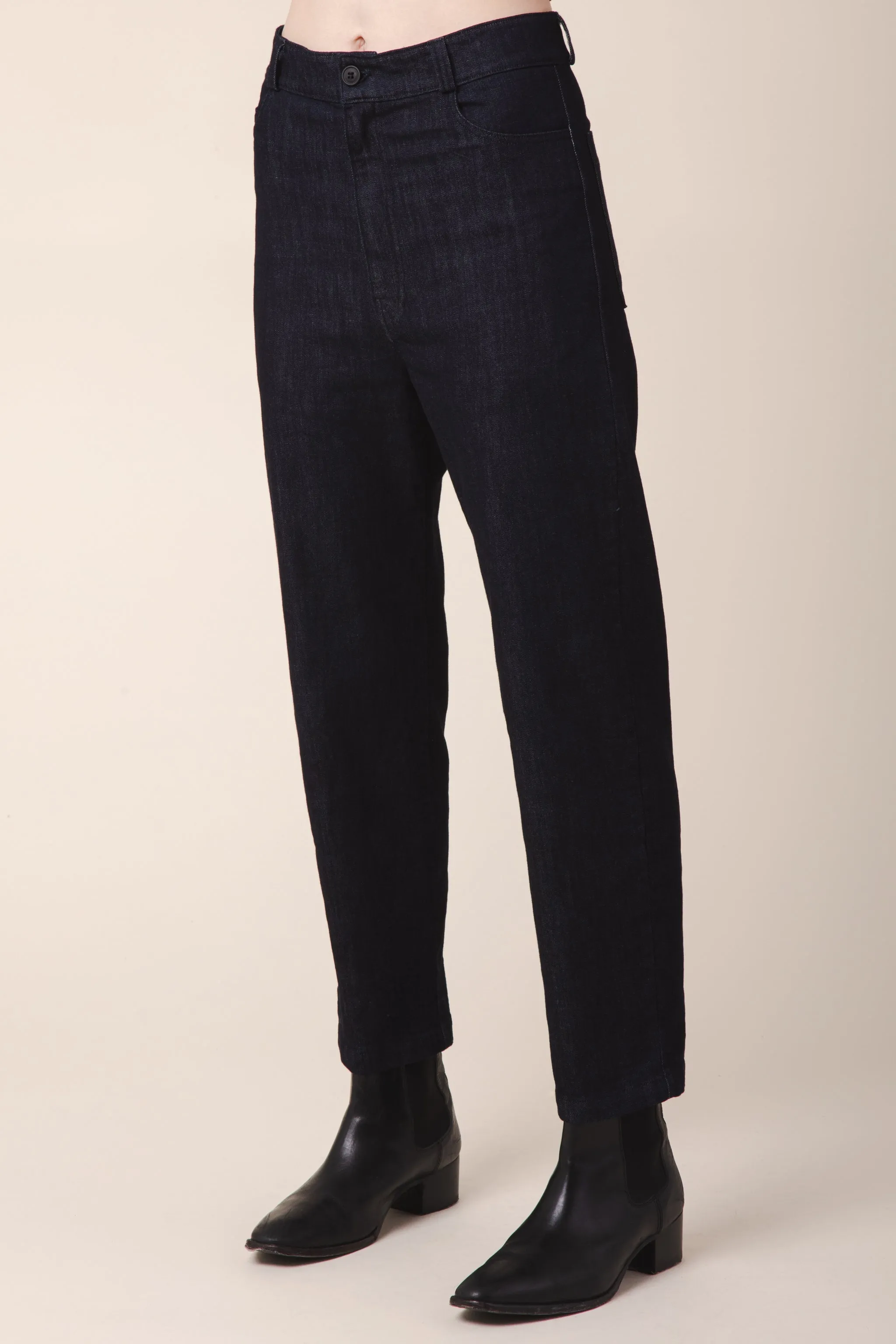Barrel Jean in Denim
