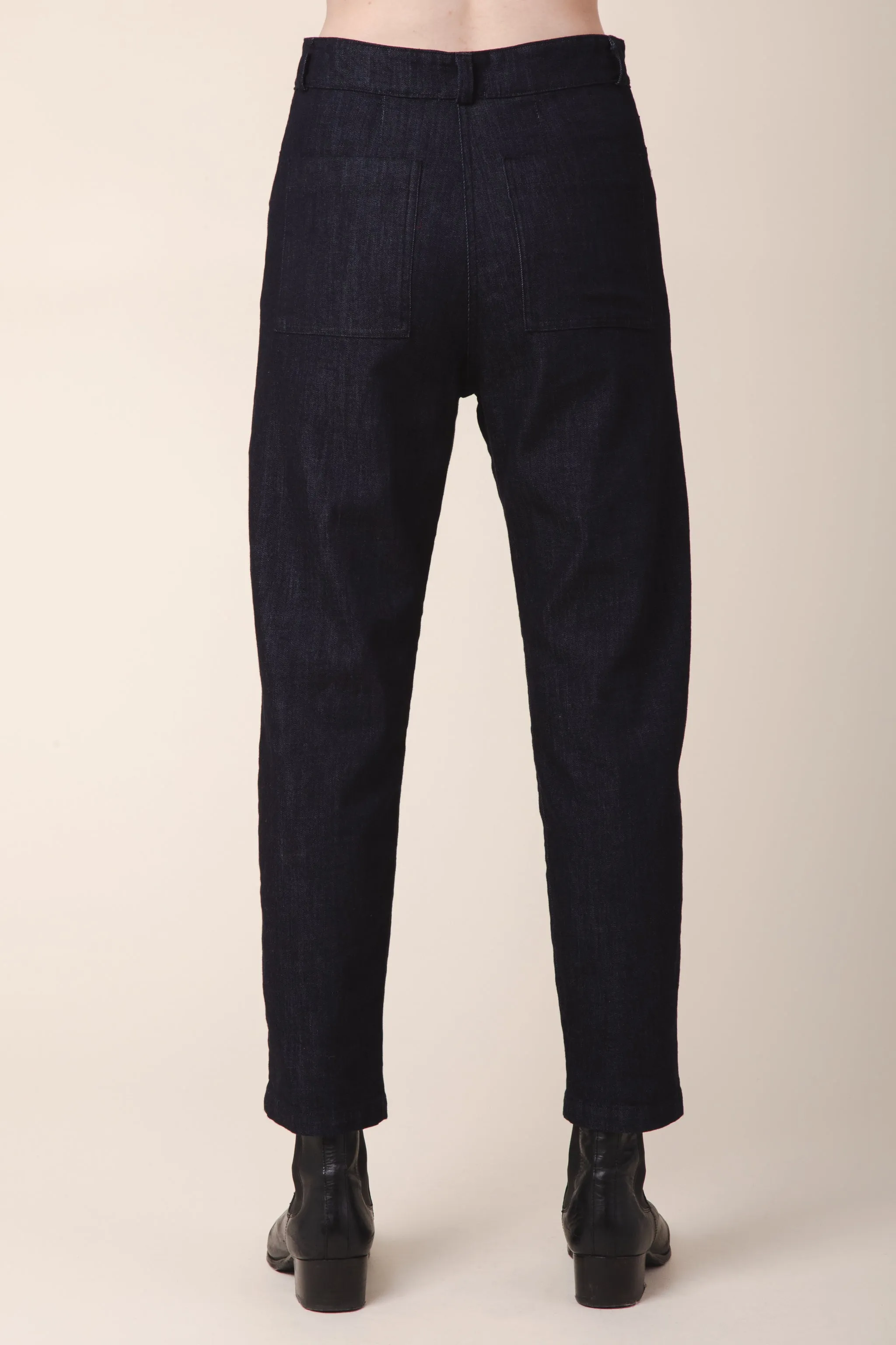 Barrel Jean in Denim