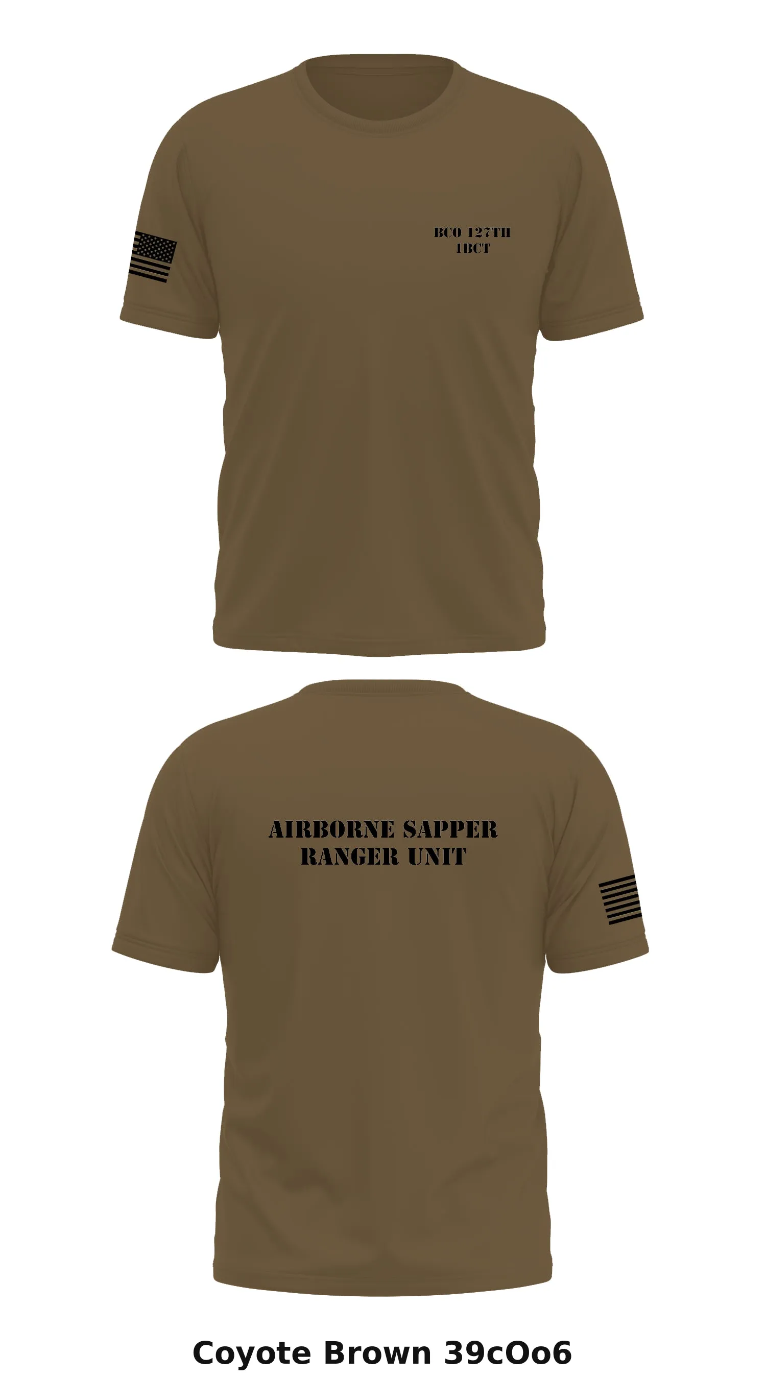 Bco 127th 1BCT Store 1 Core Men's SS Performance Tee - 39cOo6
