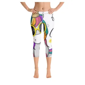 Be Cool Unicorn Capris (V1)