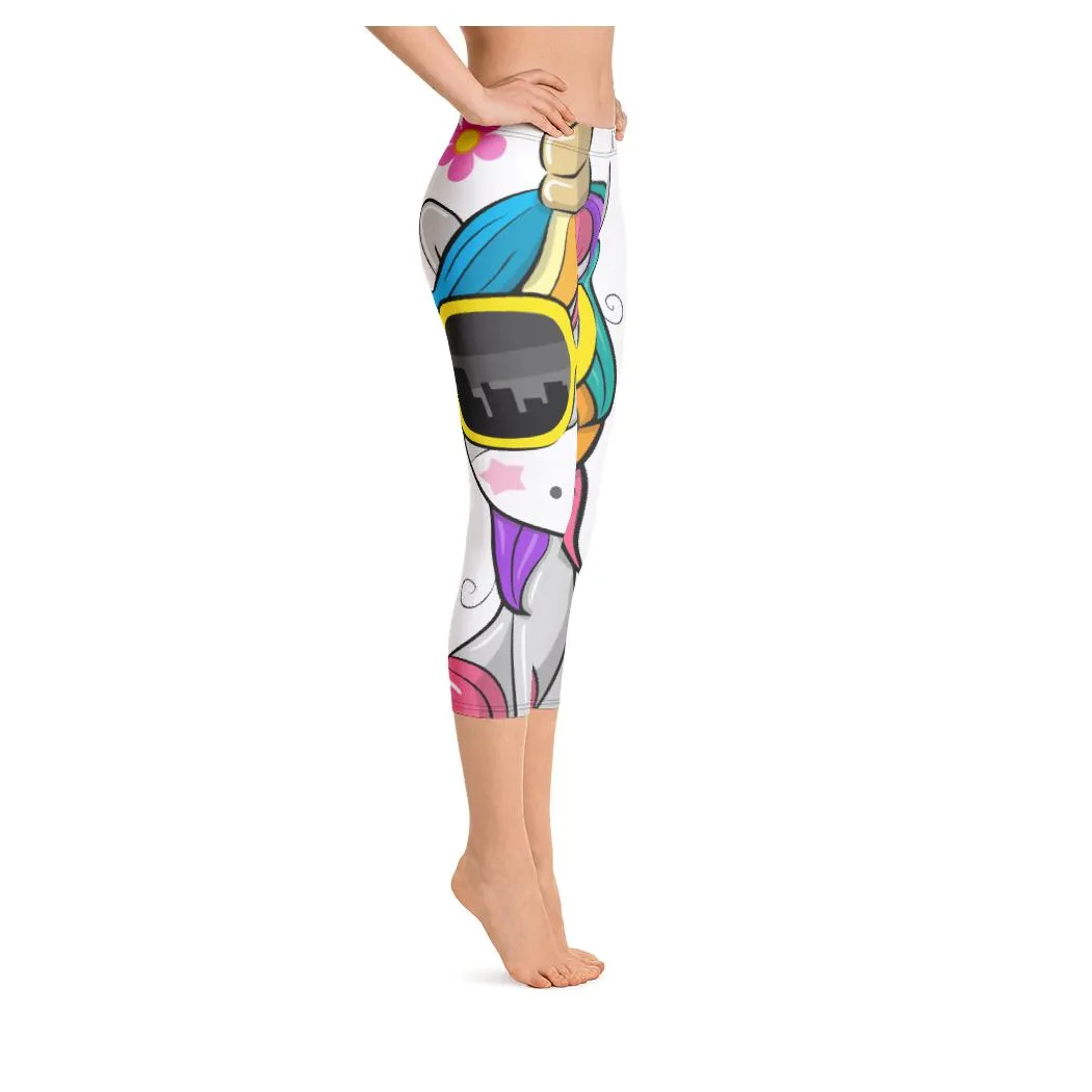 Be Cool Unicorn Capris (V1)