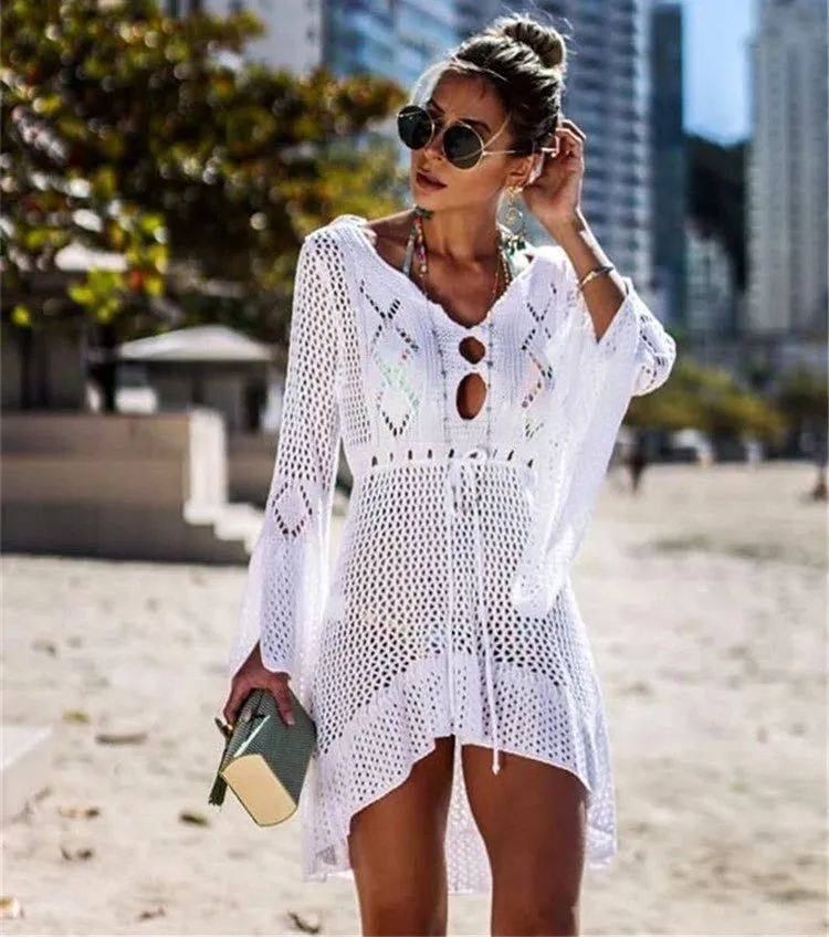 Beach Goddess Vibes: Swimsuit Cover-up and Beach Dress