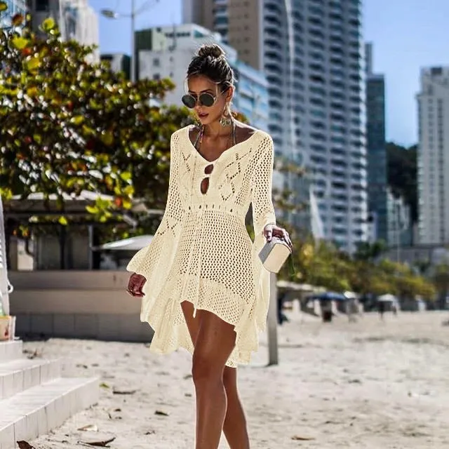 Beach Goddess Vibes: Swimsuit Cover-up and Beach Dress