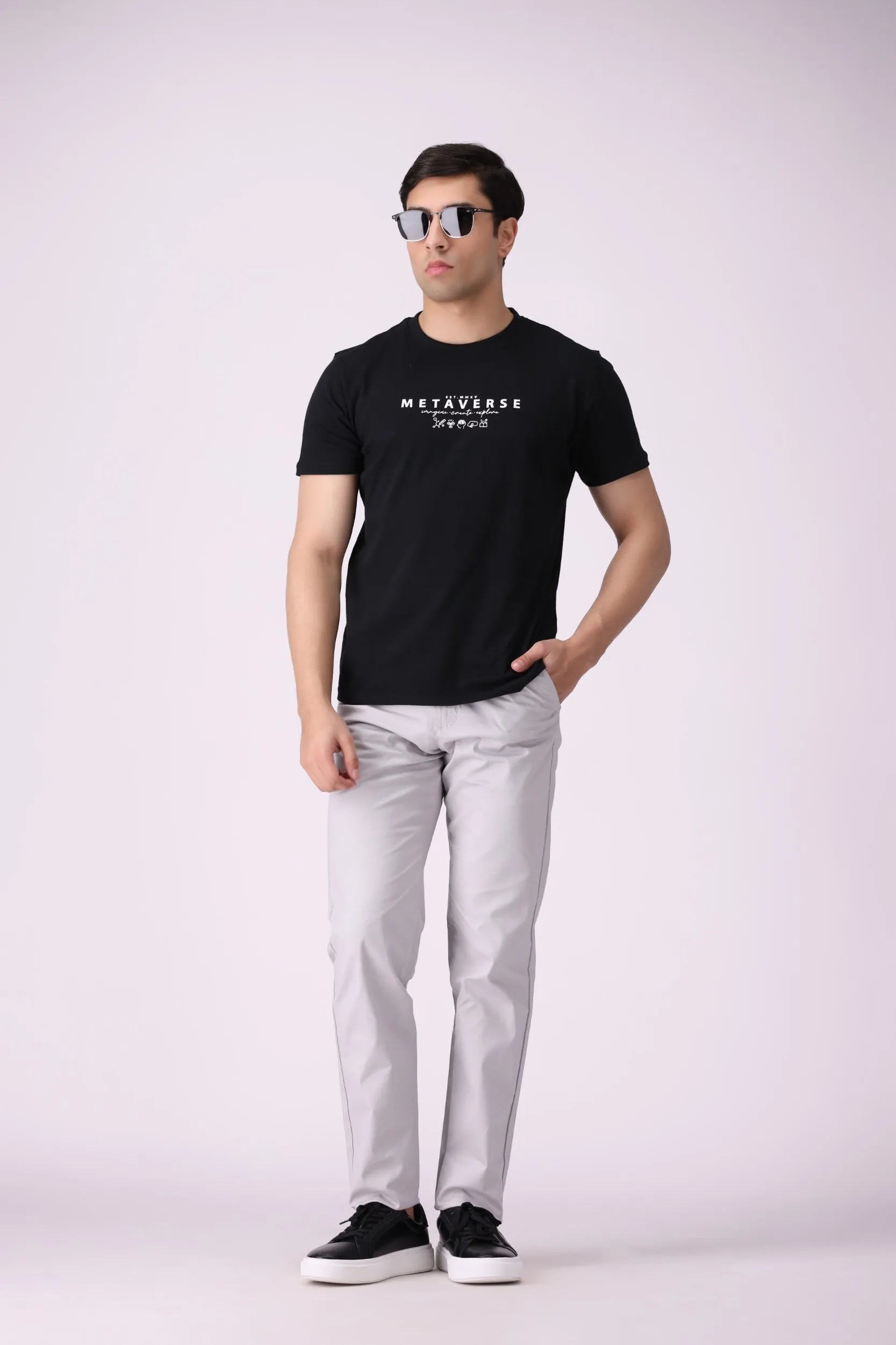 Black Graphic T-Shirt