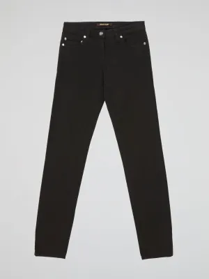Black Straight Fit Jeans