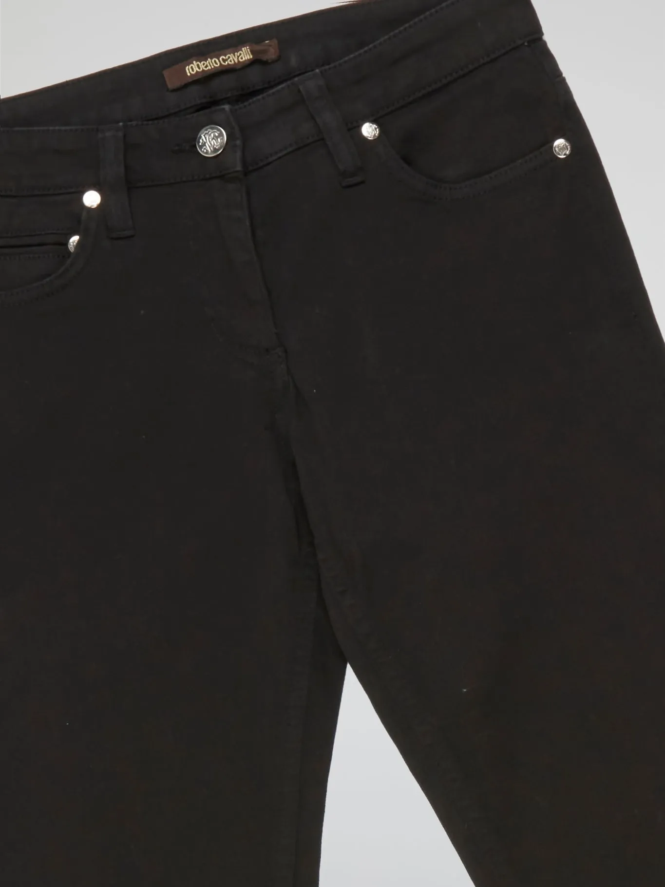Black Straight Fit Jeans