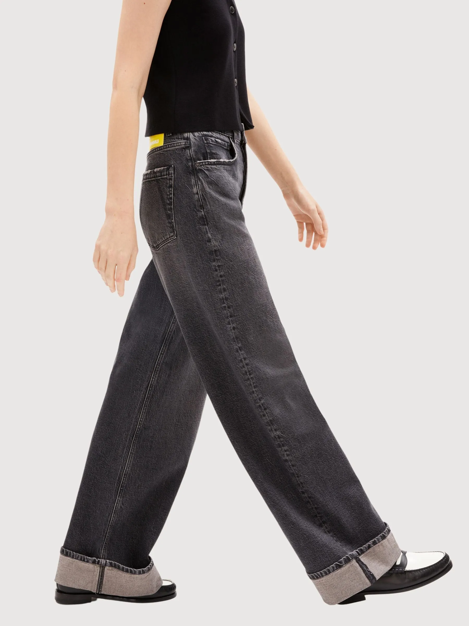 Blinaa Washed Obsidian Jeans Woman | Armedangels